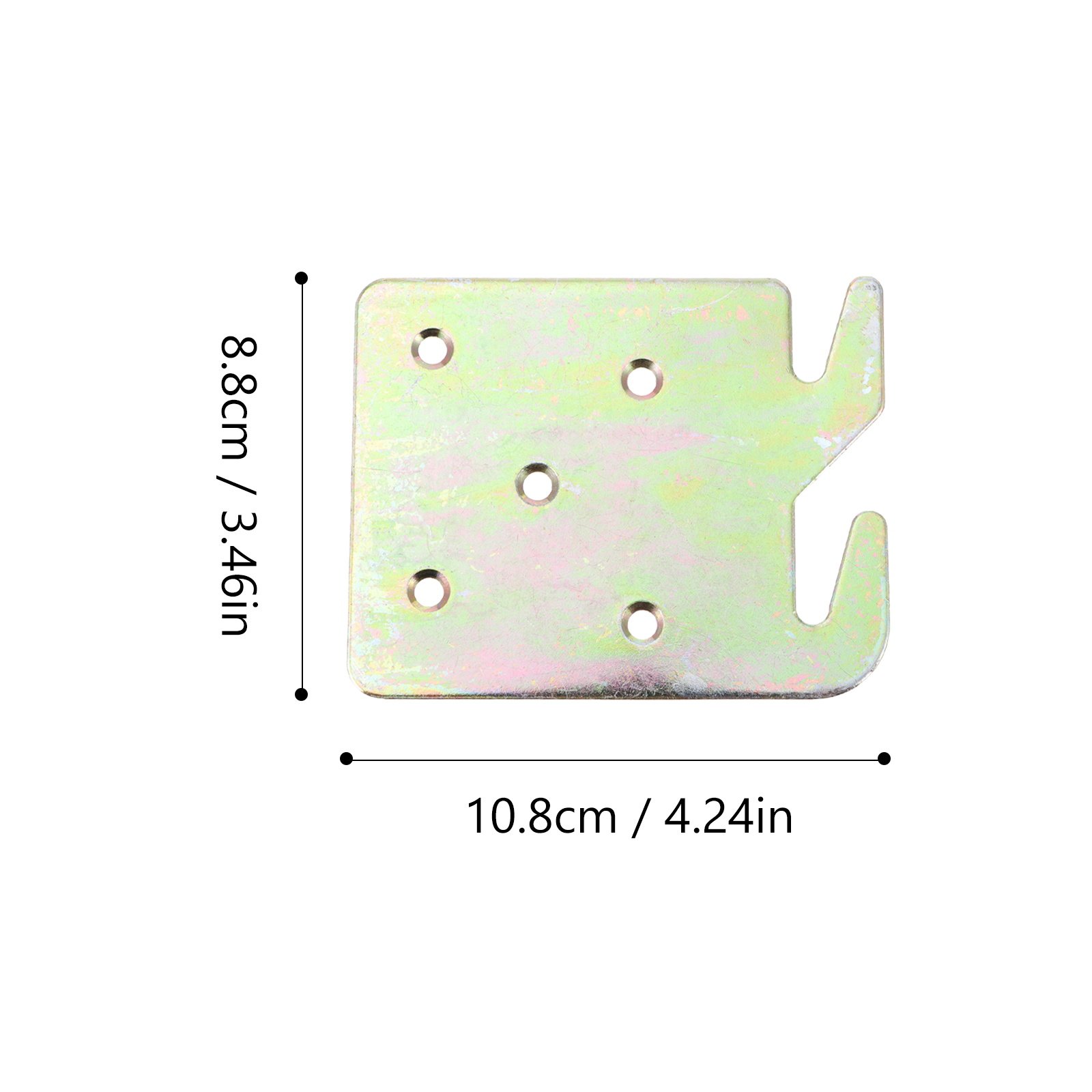 4Pcs Rustproof Bed Rail Hook S - Woodworking Terms recensione e prezzo