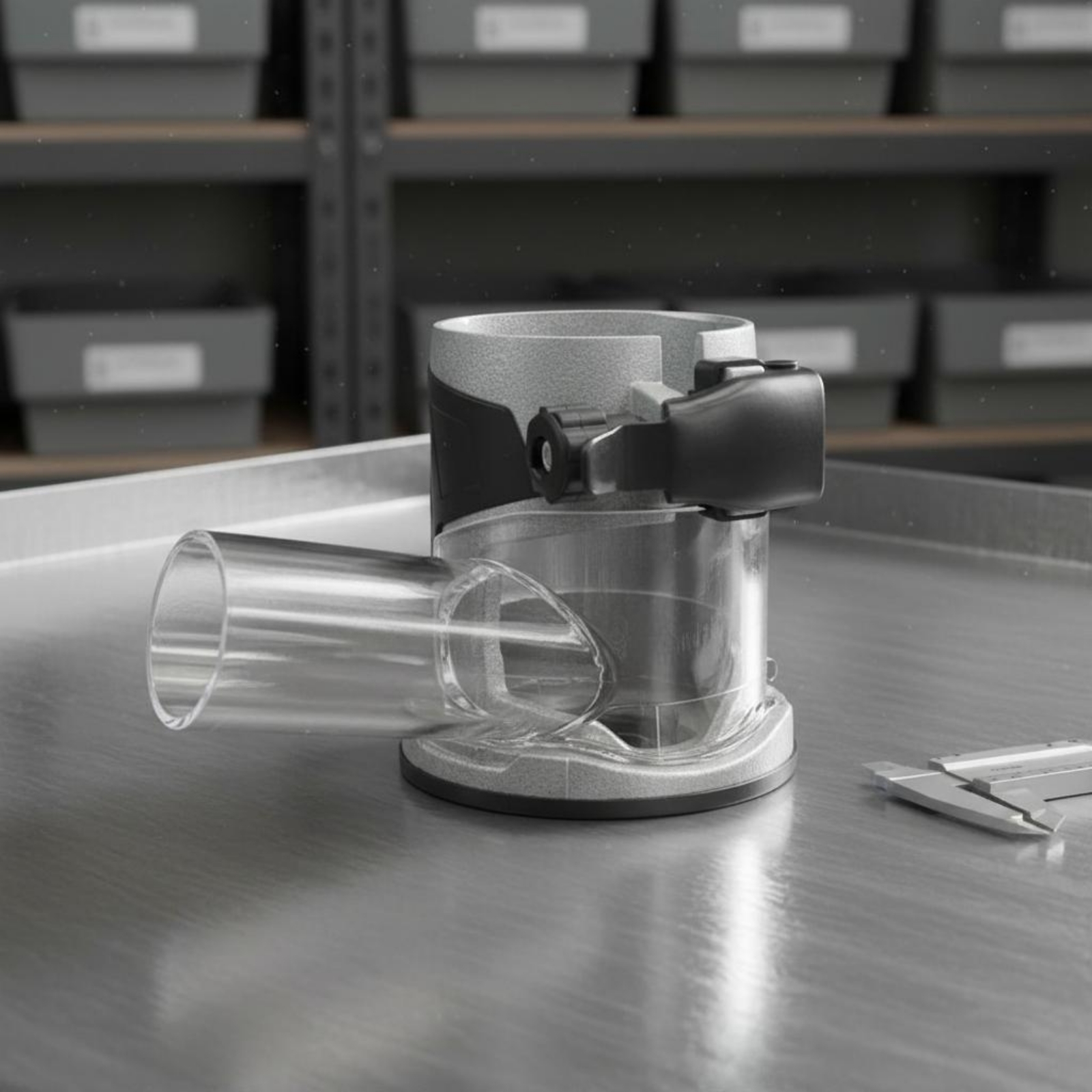 Transparent Router Dust Hood W - Woodworking Router recensione e prezzo